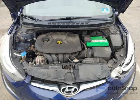 2014 Hyundai Elantra Se из США, поврежденный, VIN 5NPDH4AE0EH511360